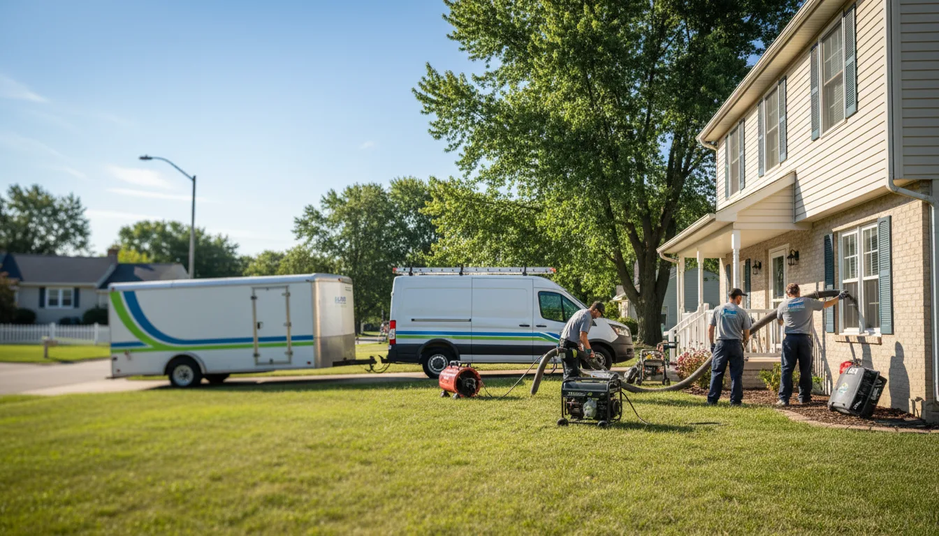 Flooded Basement Restoration And Cleanup With Repair in Berlin, MA near me